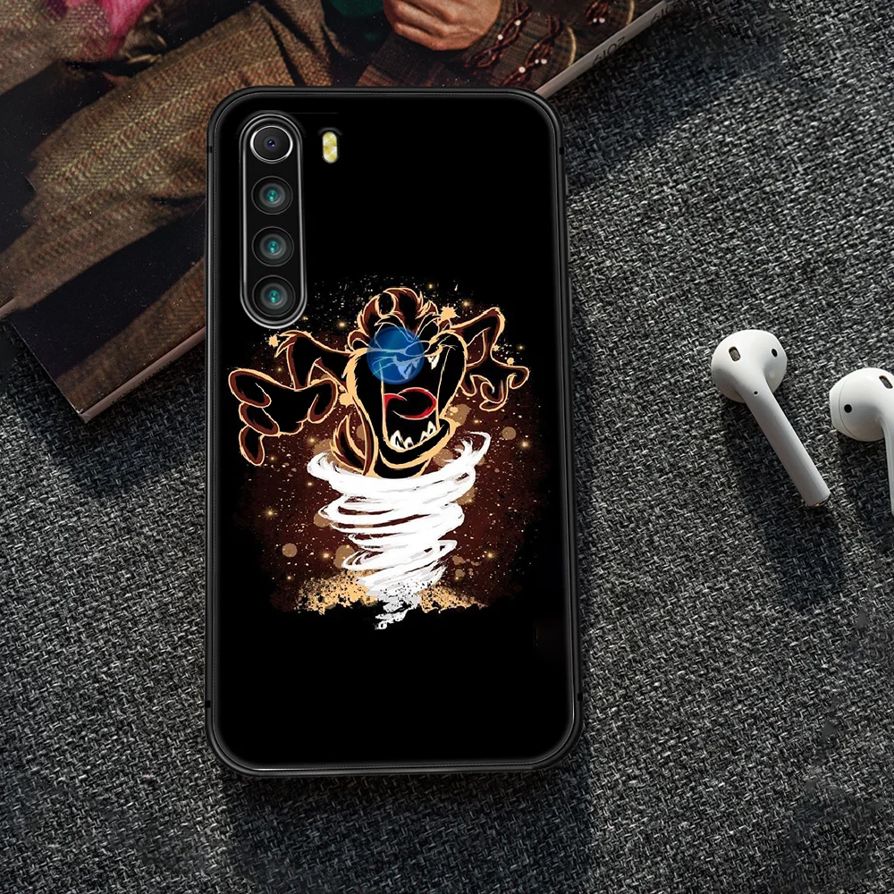 

Tunes Tasmanian Devil Taz Phone Case Cover Hull For XIAOMI Redmi 7 7a 8 8a 9 10X NOTE 6 7 7s 8 8t 9 9s Pro Max black Waterproof