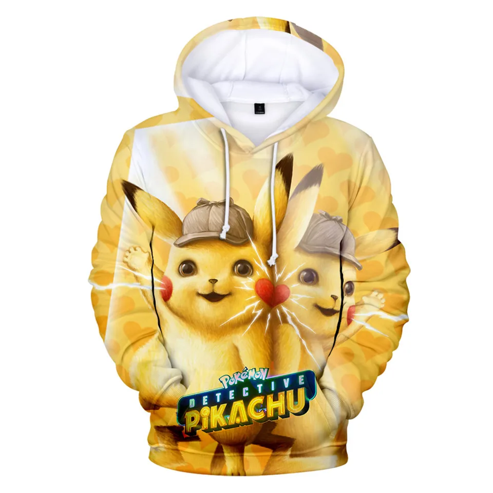 Pikachu Pokemon Go 3D Graphic Sweatshirt Hoodies Men Women Umbreon Sweatshirts Hoodie Men Pullover Boys Game Jacket Clothes
