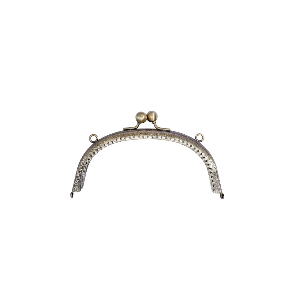 20CM DIY Metal Kiss Clasp Lock Arch Purse Frame for Clutch Bag Handbag Accessories Hardware Antique Bronze | Дом и сад