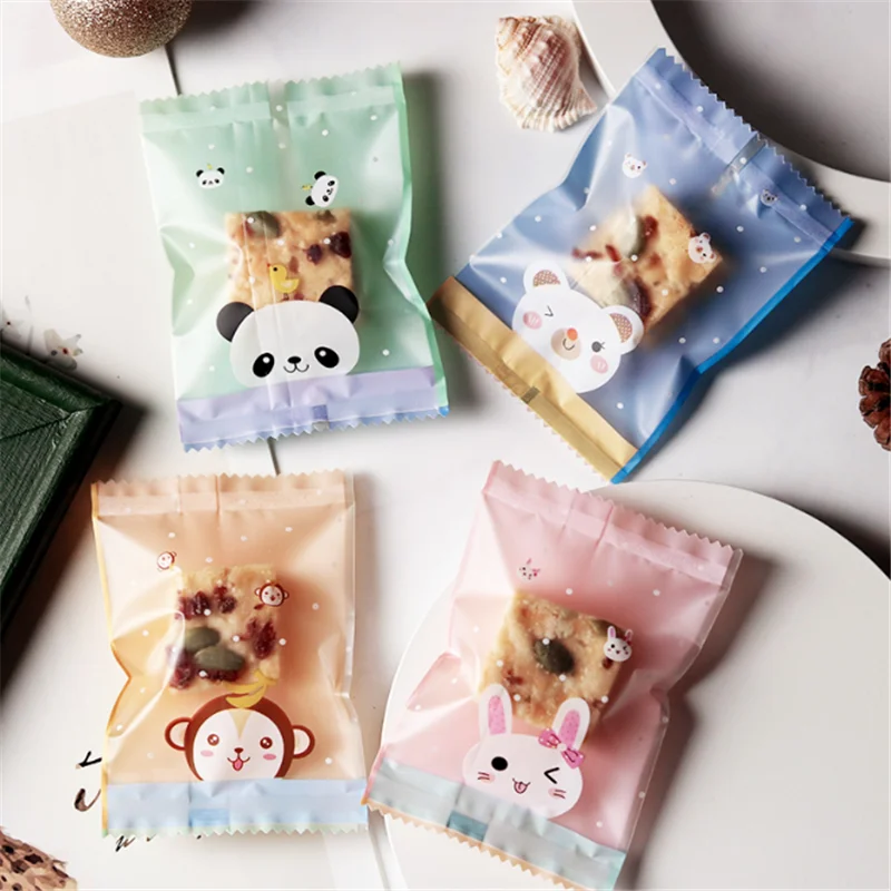 

100pc Baking Packaging Bag DIY Baby Shower Decorations Nougat Food Bag Home Accessories Packaging Goods for The Kitchen Gifts.7z