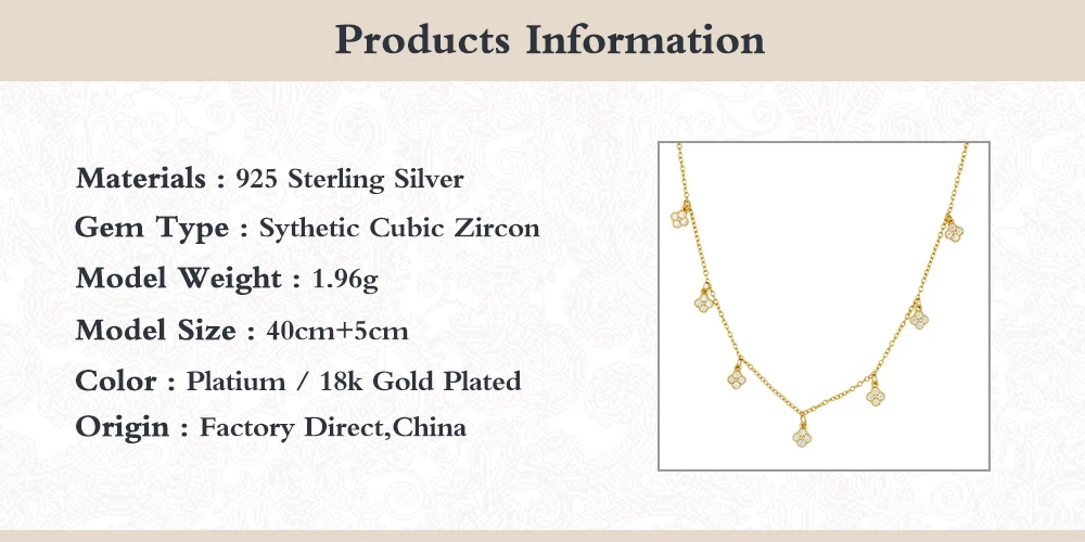 

Boako Korean INS Bling Crystal Clavicle Necklace for Engagement Anniversary Pendant Necklaces Chain 925 Sterling Silver Collares