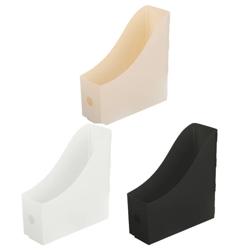 

Office Document File Storage Box Folding Desktop Organizer Multi-functional Books Sundries Storage Rack Stationery