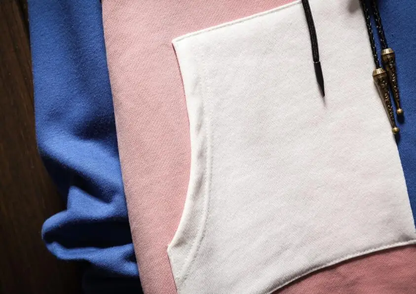 

Japan Style Casual O-Neck 2021 Spring Autumn Patchwork Hoodie Sweatshirt Men's Hip Hop High Streetwear Tops w1510