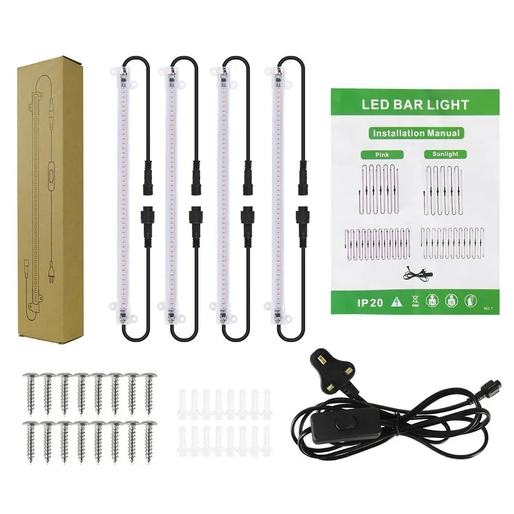 Лента светодиодная для роста растений лампа полного спектра выращивания длинная