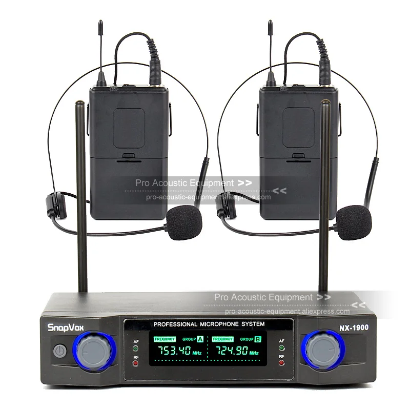 Гарнитура с ушным крючком Профессиональная Беспроводная микрофонная система KTV