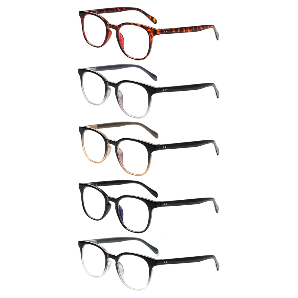 

Turezing Decorative Eyeglasses Reading Glasses Spring Hinges High Quality Plastic Frames Men Women HD Reader Diopter 0~600