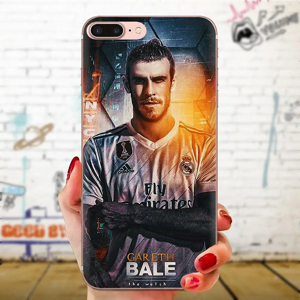 TPU Transparent Cover Bag Gareth Bale For Galaxy J1 J2 J3 J330 J4 J5 J6 J7 J730 J8 2015 2016 2017 2018 mini Pro | Мобильные телефоны
