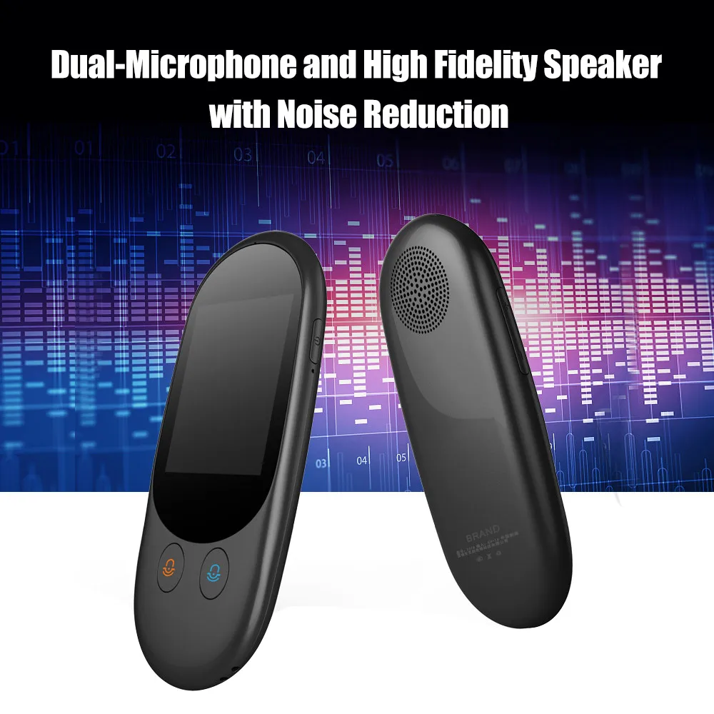 

F1 Portable Voice Translator 2.4 Inch Touch Screen Wifi Smart support offline translation Dual Core for Meeting Learning Travel