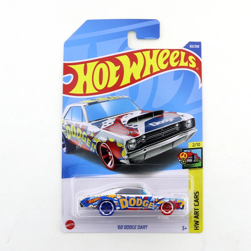2020-70 2022-63 оригинальные горячие колеса Мини Сплав купе 68 DODGE Дротика 1/64 металл