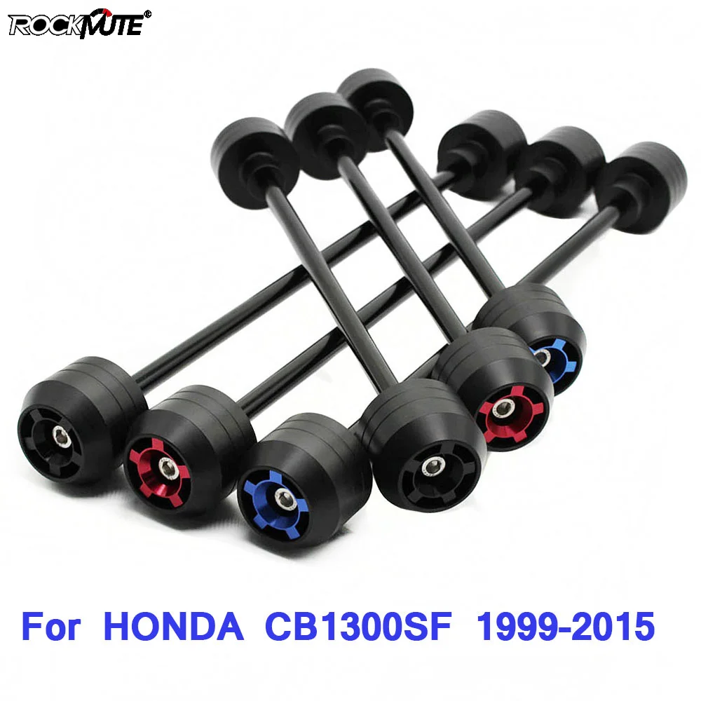 

Motorcycle Front Rear Wheel Axle Fork Slider For HONDA CB1300SF 1999-2015 POM Crash Protector Falling Protection