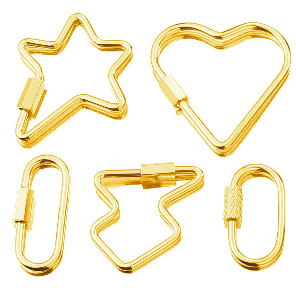 

Прочный карабин из нержавеющей стали, карабин, шарм, застежка для скалолазания, коннектор для ювелирных изделий, аксессуары ручной работы