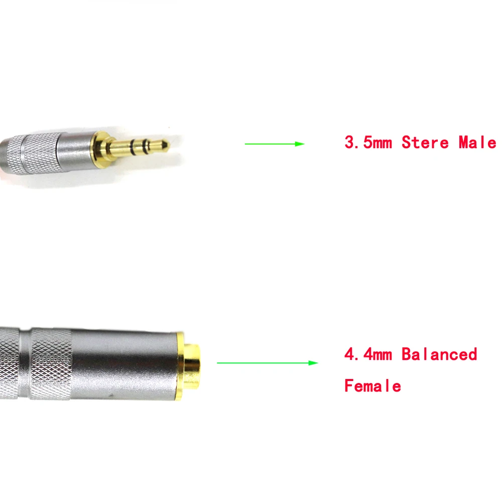 Haldane HIFI 7N посеребренный 3 5 мм 3-полюсный стерео штекер на 4 сбалансированный