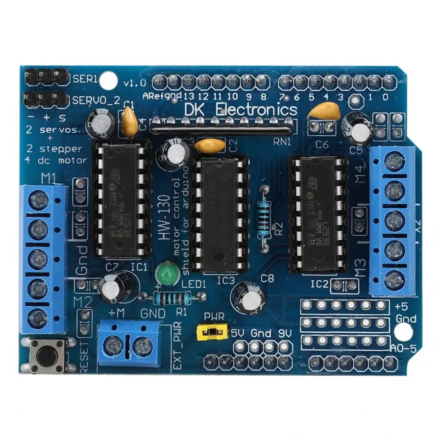 Многофункциональная Плата расширения драйвера двигателя модуль поддержки платы