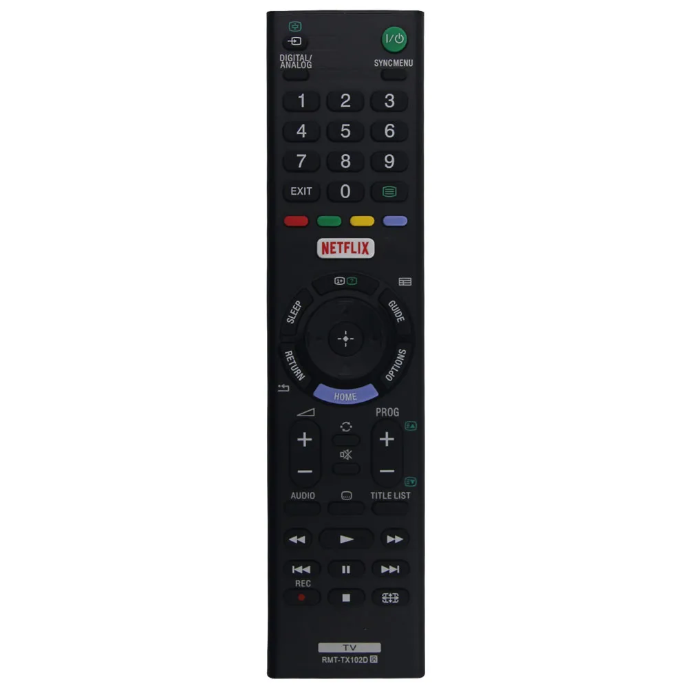Пульт дистанционного управления для Sony smart led lcd TV RMT-TX100D TX101J TX102U TX102D TX101D TX100E TX101E