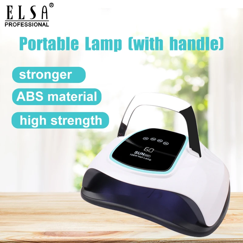 Светодиодный Сушилка для ногтей с двумя руками 108 Вт лампа сушки датчиком