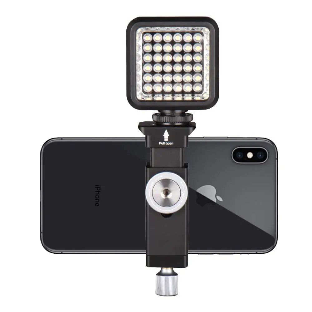 Зажим для телефона FOTOBETTER штатив смартфона адаптер с быстроразъемной пластиной