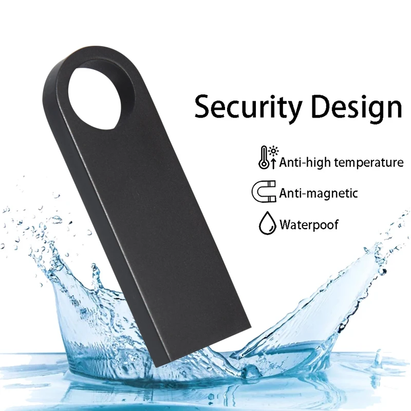 

Мини Usb флеш-накопитель 128 Гб металлический водонепроницаемый флеш-накопитель 64 ГБ 32 ГБ серебристый флеш-накопитель 16 ГБ 8 ГБ памяти Usb 2,0 карт...