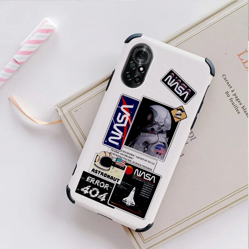 

Astronaut Cartoon Case For Huawei Nova8 8Pro 8SE Nova 7 7Pro 7SE 6 6se 5 5Pro 5Z 5I 5Ipro 4 4E 3 3E 3I Liquid Silicone Cover