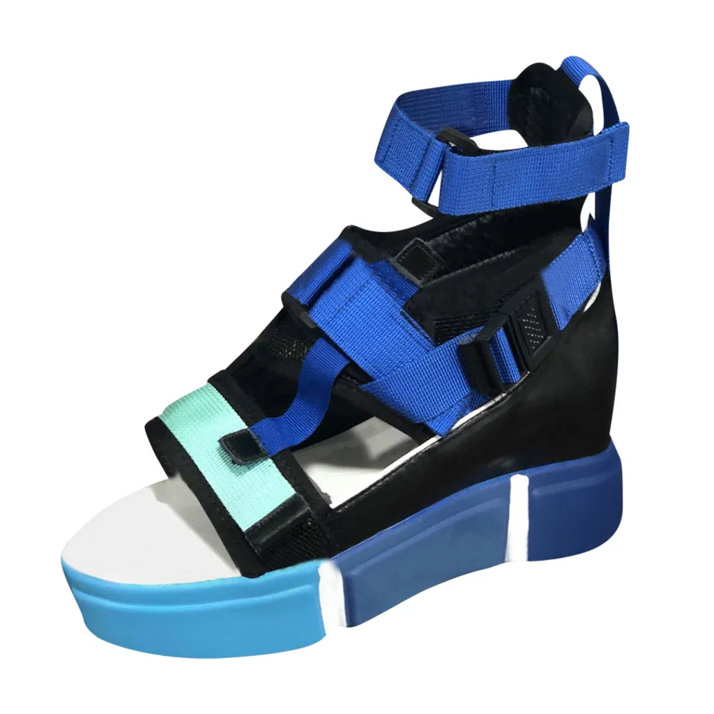 Сандалии женские с открытым носком босоножки на платформе повседневная обувь