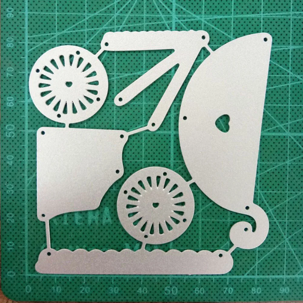 

Cartoon 2020 New Metal Cutting Dies Stencils DIY Scrapbooking Embossing Dies for Baby Carriage Dies Template
