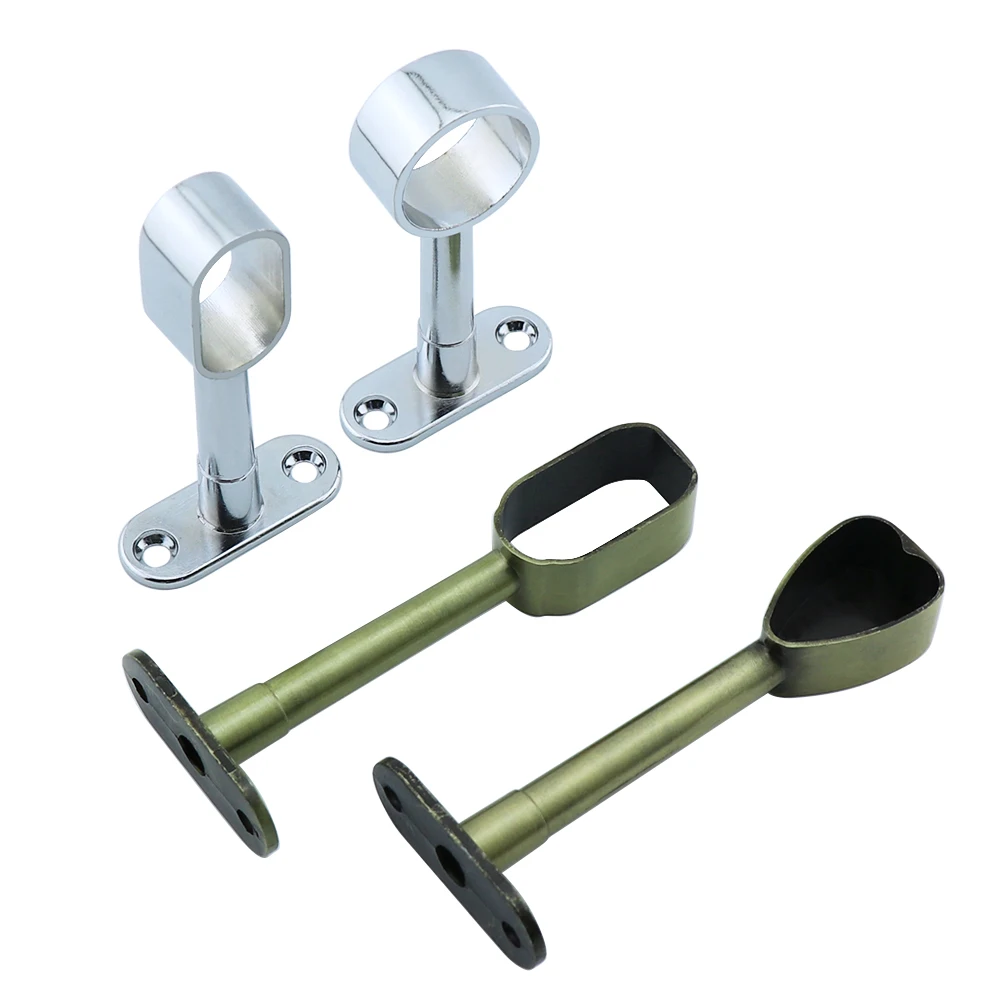 2 шт./лот кронштейн из нержавеющей стали направляющая для одежды фланцевое