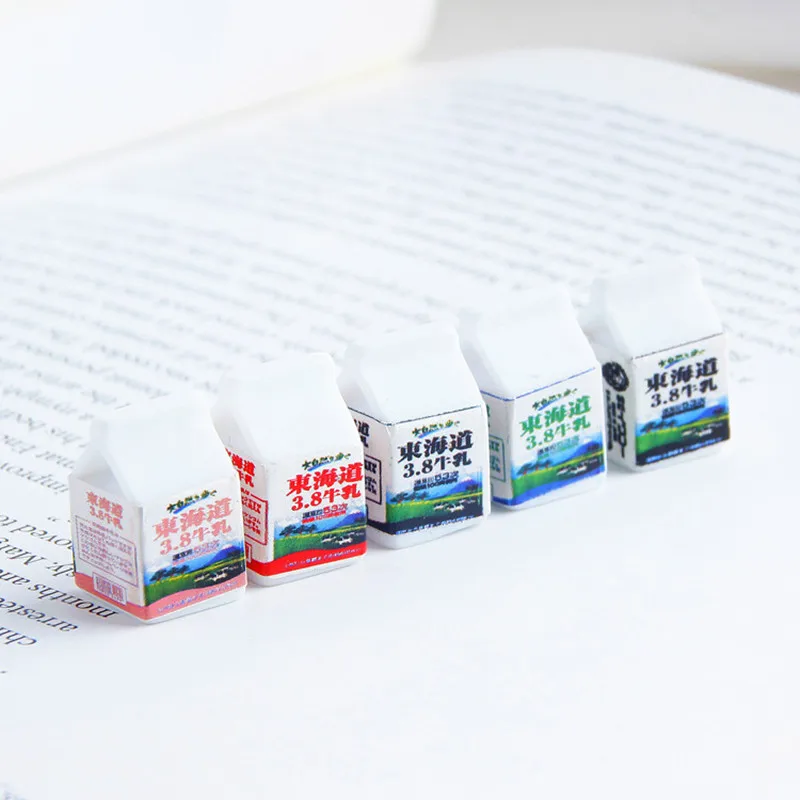 Серьги сделай сам забавные из смолы йогурт молочный корейский напиток серьги