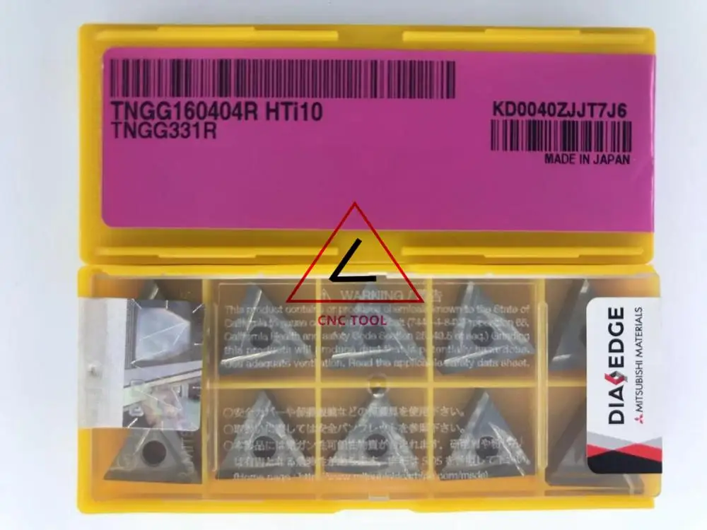 

TNGG160404R HTI10 10 шт. оригинальная Поворотная вставка DIAEDGE
