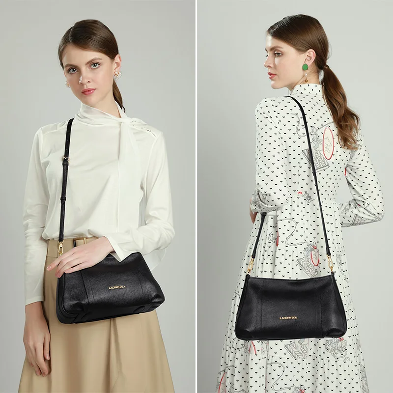 LAORENTOU женские сумки через плечо кожаная сумка на Женская вместительная