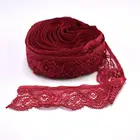 Эластичная кружевная бейка для шитья одежды, 24 мм, 10 ярдовпартия