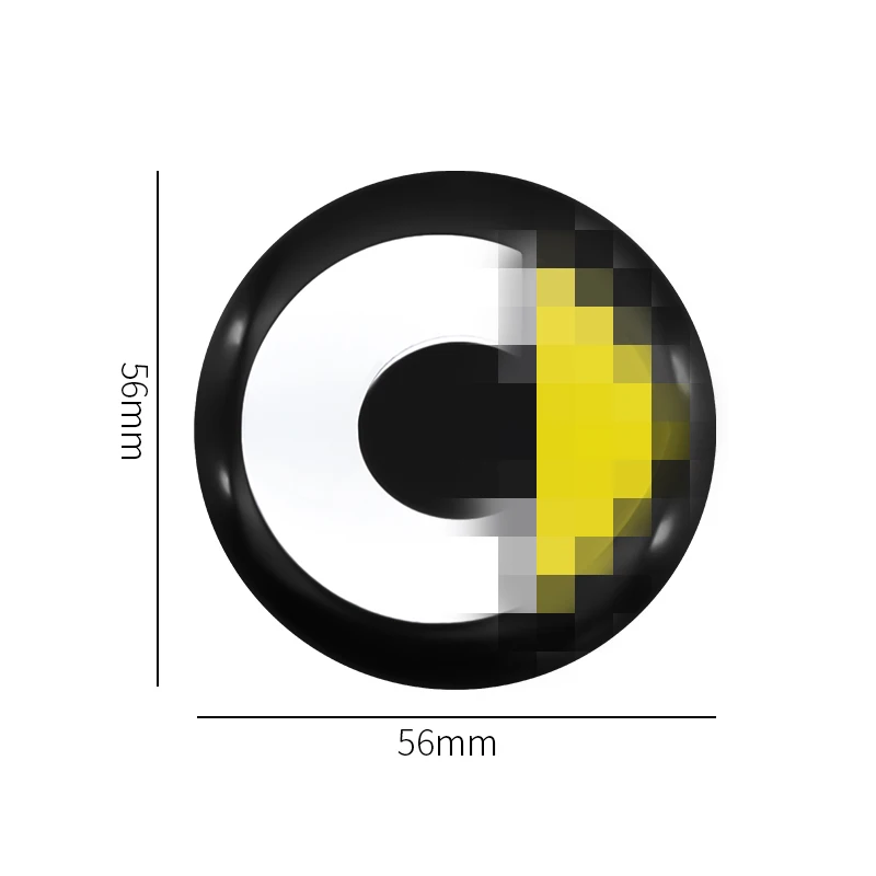 

4psc 56mm car parts wheel center cover logo sticker for Smart- FORTWO FORSPEED FORFAD ROADSTER FORSTARS Forvision