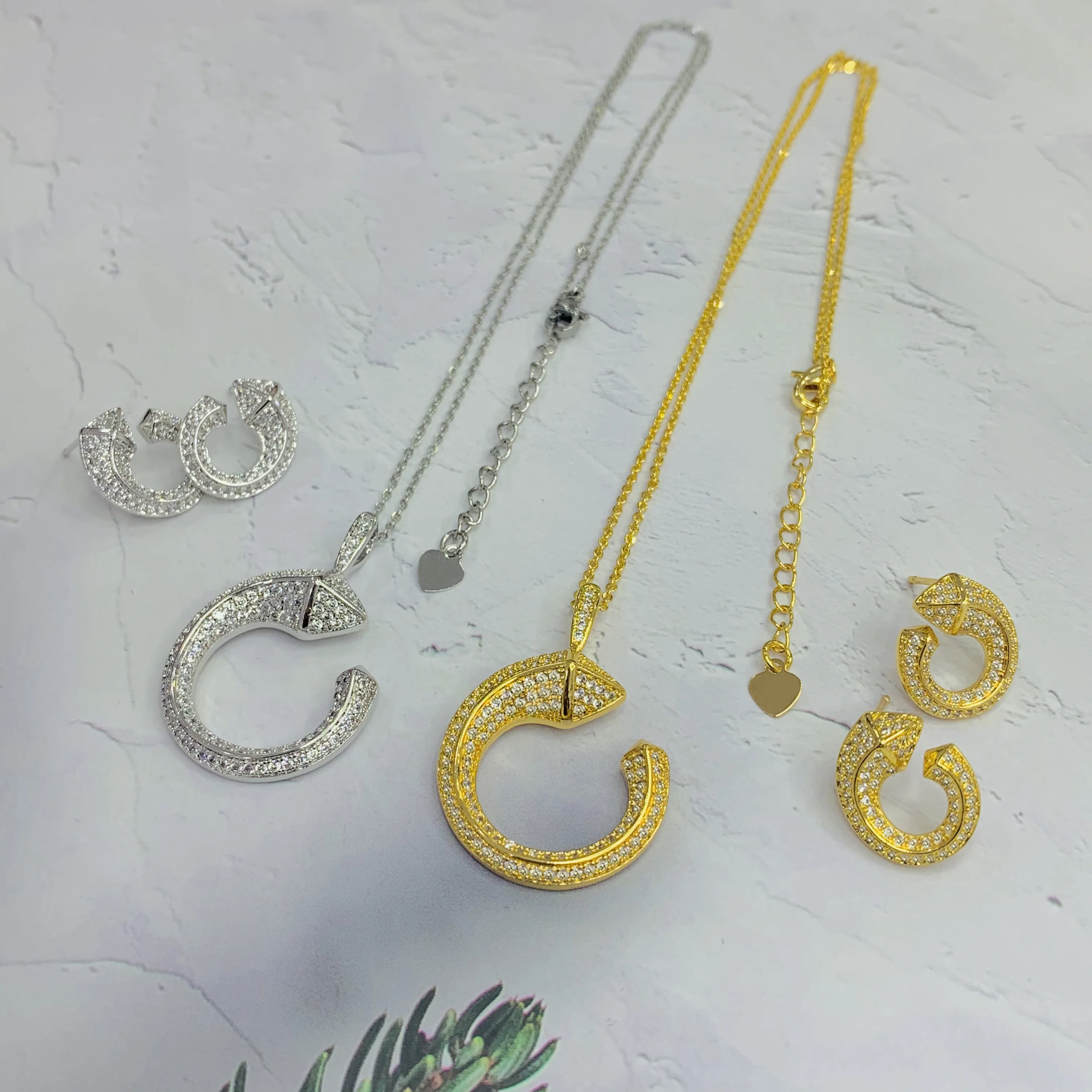 Модные брендовые солнцезащитные очки в классическом стиле ожерелье с серьги