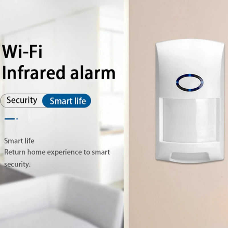 

Wireless Dual Infrared Detector PIR Motion Sensor Smart Home Automation Security Alarm System for Alexa Smart Human Body Sensors