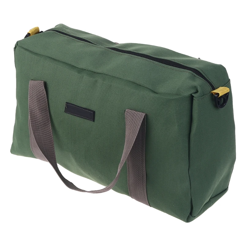 

Electrician Tool Compact Canvas Package Multifunctional Waterproof Toolkit Bag with Hanging Buckles
