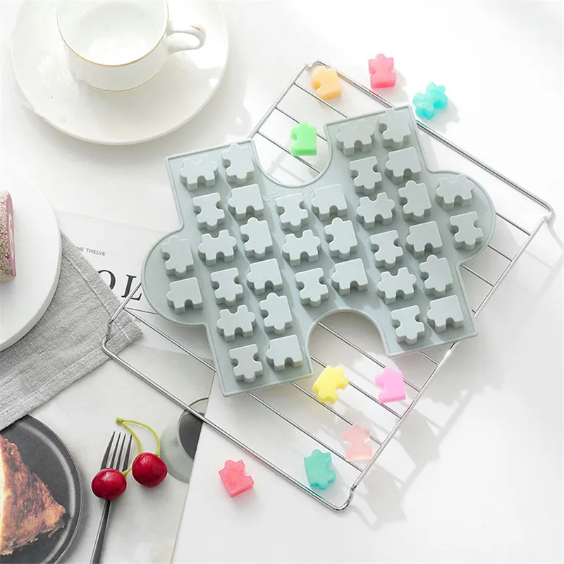 Силиконовая формочка для шоколада JO LIFE новинка креативная головоломка украшение