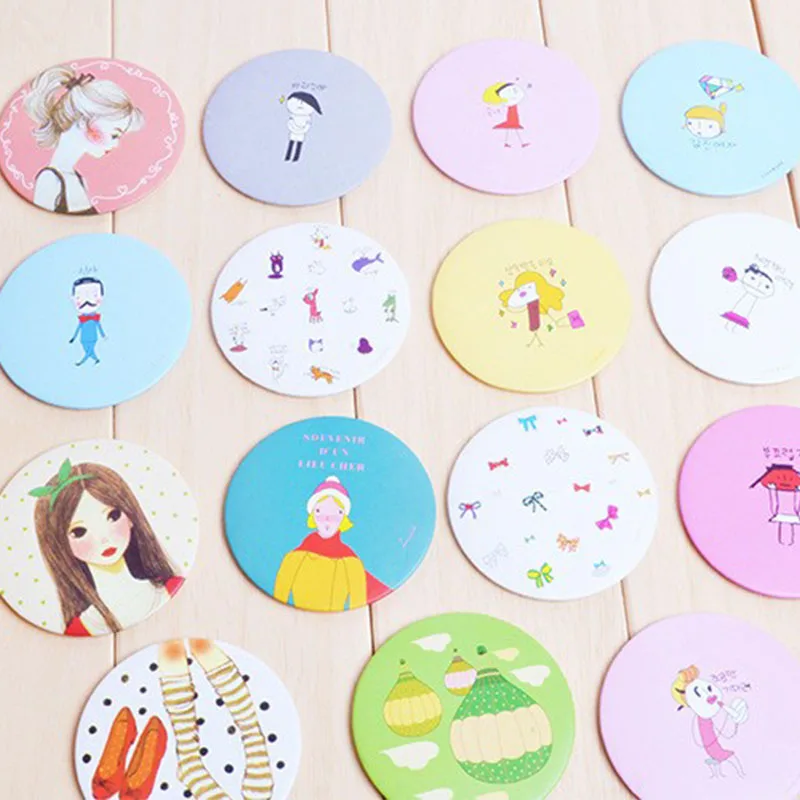 MR. STRONG 1 шт. мини зеркала для макияжа кавайные косметические девочек карманное