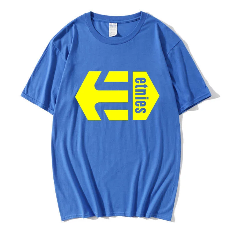 

2021 Men's T-shirt 100% Basic Color Short Sleeve Slim T-shirt Young Men Solid Color Printed T-shirt S-3XL Size O Neck