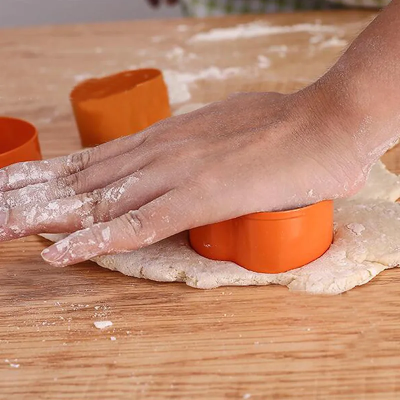 Резак для печенья на Хэллоуин нержавеющая сталь резак в виде тыквы 3d креативная