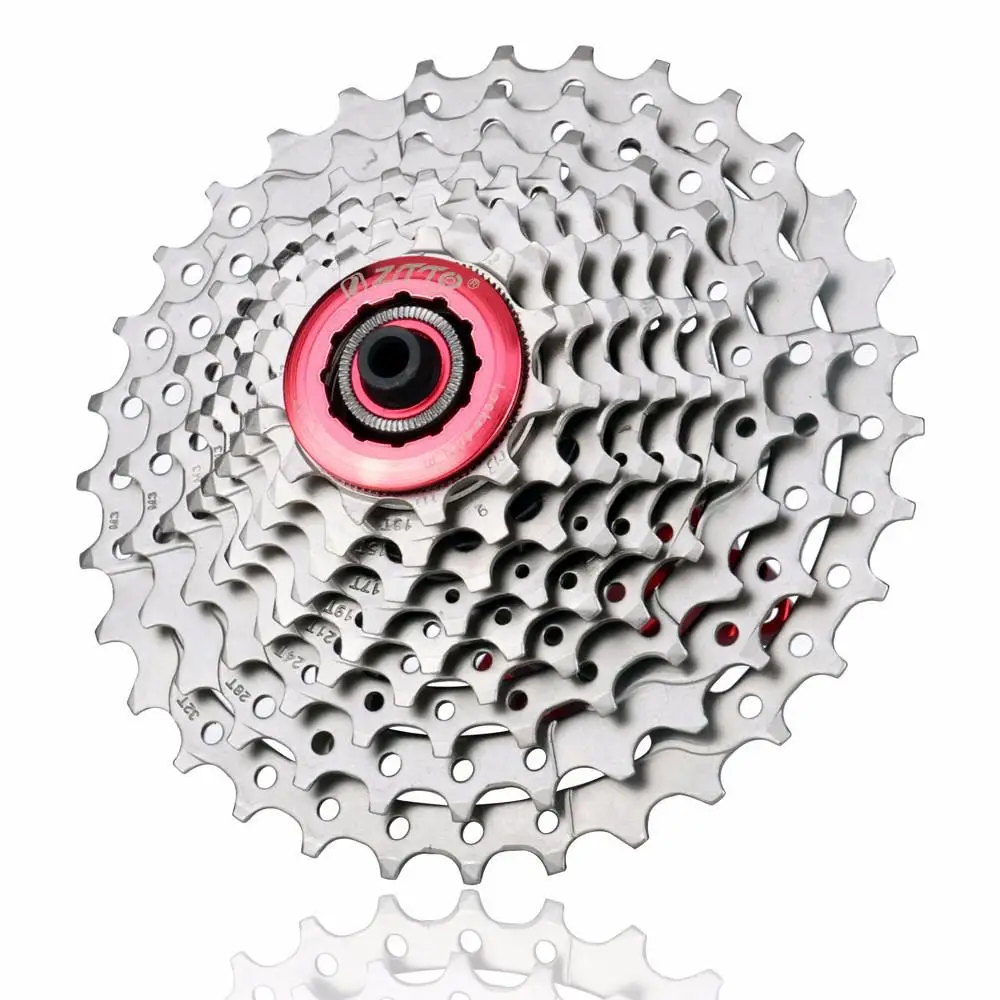 

MTB Mountain Bike Free Wheel Cassette 9S Compatibility of 11-32T Bicycle Flywheel Freewheel Bike Parts