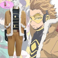 cofun anime my hero academia theater edition hawks cosplay costume full set men halloween