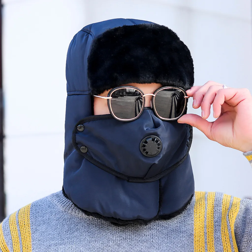 Зимняя шапка унисекс головные уборы для мужчин и женщин утолщенная хлопковая