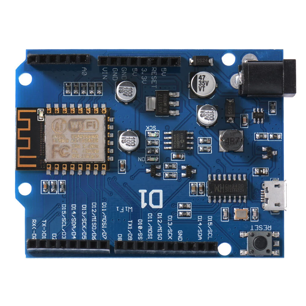 Умная электроника ESP-12E WeMos DWifi на основе ESP8266 щит для Arduino Eletronic Demo Board PCBA Developement Boards |