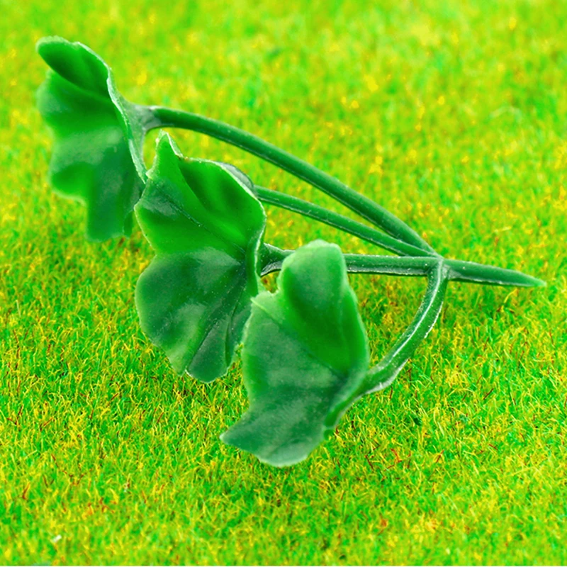 20 шт. моделирующие растения цветы и DIY модель игрушечного ландшафта строительный