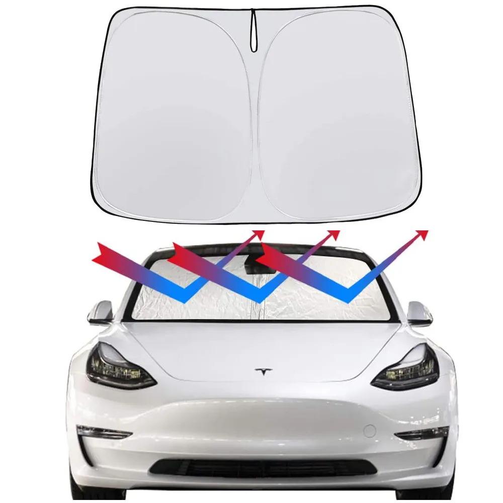 

Складной солнцезащитный козырек на лобовое стекло автомобиля Tesla Model 3 Y