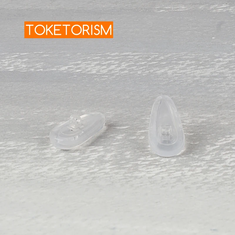 Toketorism10 пар/20 шт противоскользящие мягкие воздушные камеры силиконовые носоупоры для очков с винтами/отвертка/пинцет 500100