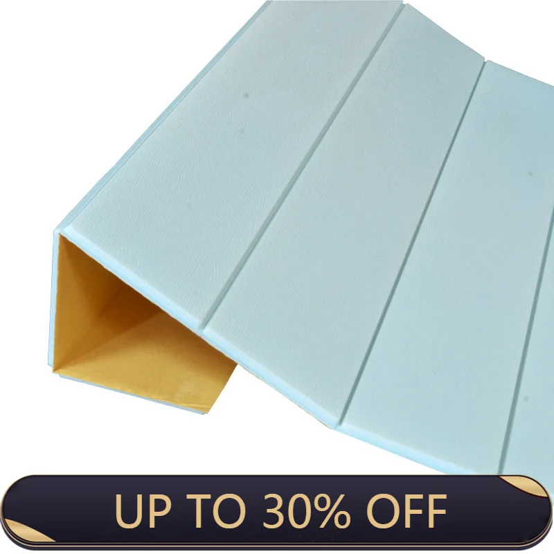 

Classic Simple Wood Designs 3D Soft Wall Panel Wall Stickers for Kindergarten.Bedroom Decoration Wall Sticker