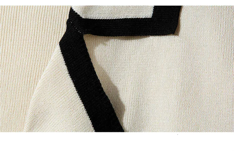 Осенний свитер ТРАПЕЦИЕВИДНОЕ трикотажное платье женское Повседневное с