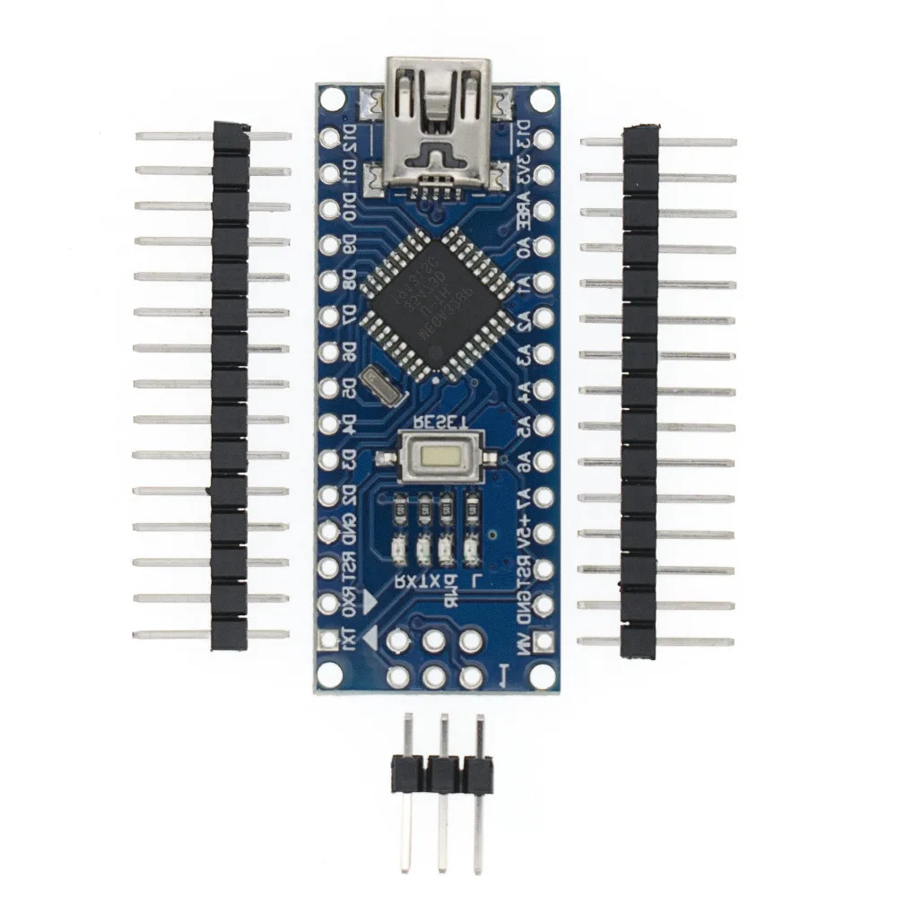 Nano с Загрузчиком совместимый Nano 3,0 контроллер для arduino CH340 USB драйвер 16 МГц Nano v3.0 ATMEGA328P/168 P