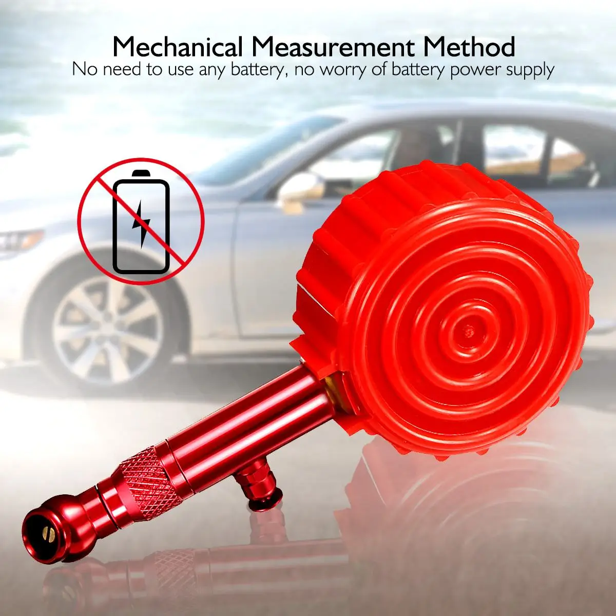 Датчик давления в шинах точный измеритель воздуха для автомобиля и велосипеда