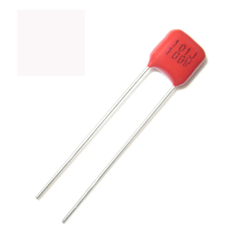 

10pcs CBB 100v 100pf 101J PITCH 5MM 5% DIP CBB Polypropylene film capacitor