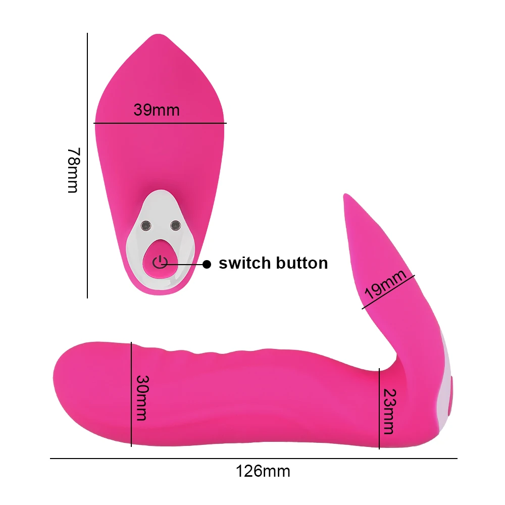 IKOKY Panties Lay On Dildo Vibrator 10 Speed G-spot Massager Heating Clit Stimulator Wearable Sex Toys for Women | Красота и здоровье